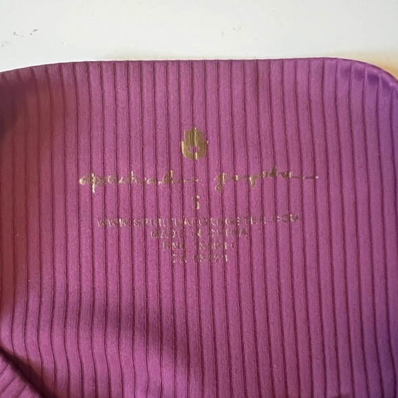 Spiritual Gangster Mindful Jogger Leggings in Wildberry Size Small - Picture 10 of 11